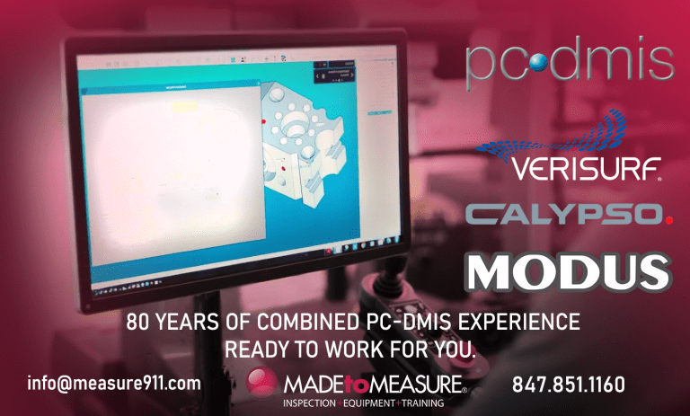 PC DMIS Programming for Your CMMs! | Made to Measure